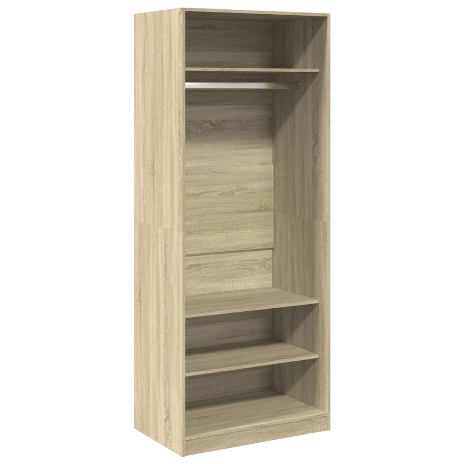 vidaXL Kleiderschrank Sonoma-Eiche 80x50x200 cm Holzwerkstoff vidaXL Kleiderschrank Sonoma-Eiche 80x50x200 cm Holzwerkstoff von VIDAXL