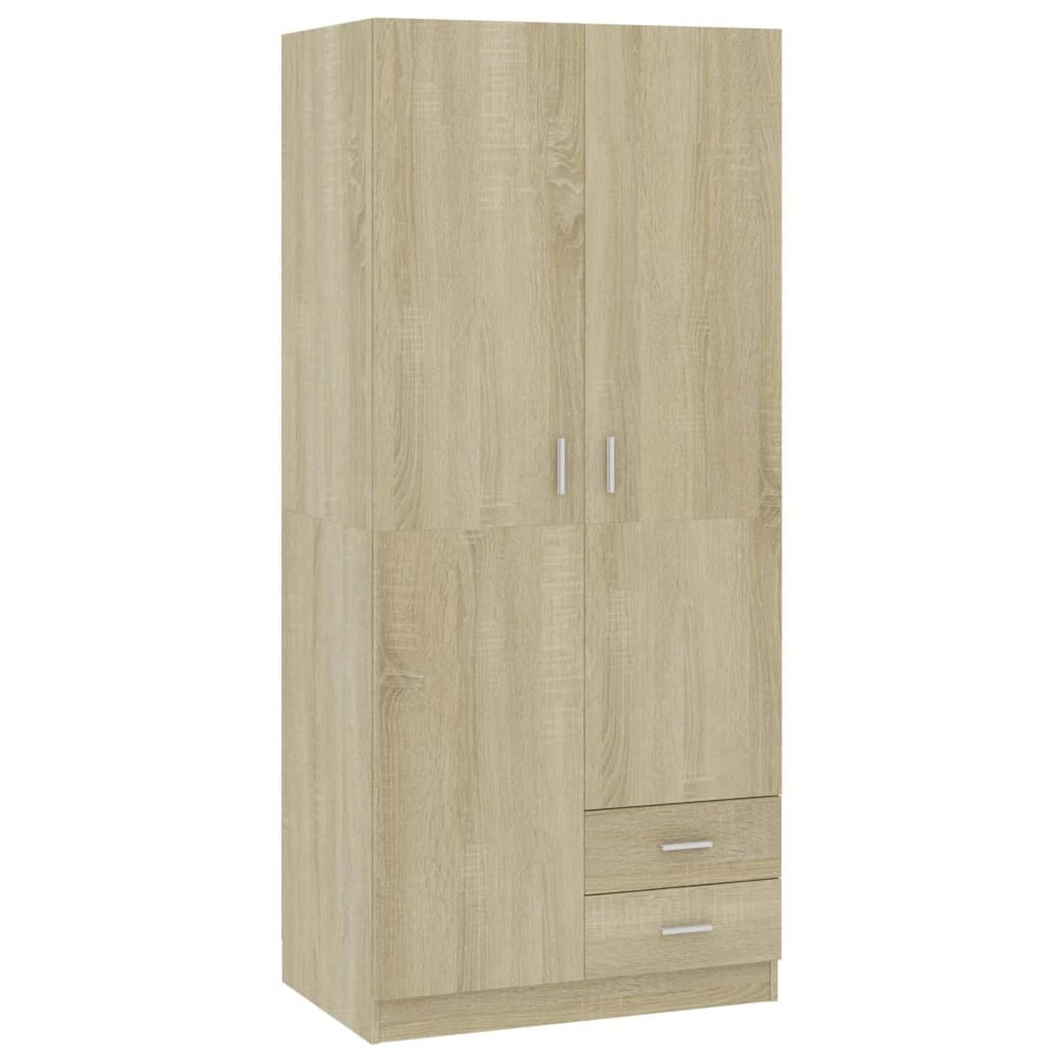 vidaXL Kleiderschrank Sonoma-Eiche 80x52x180 cm Holzwerkstoff vidaXL Kleiderschrank Sonoma-Eiche 80x52x180 cm Holzwerkstoff von VIDAXL