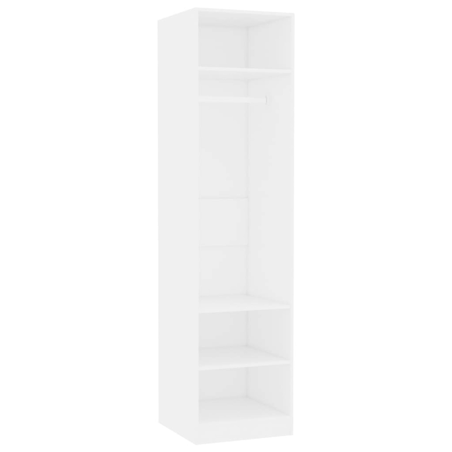 vidaXL Kleiderschrank Weiß 50x50x200 cm Holzwerkstoff Modell 1 vidaXL Kleiderschrank Weiß 50x50x200 cm Holzwerkstoff Modell 1 von VIDAXL
