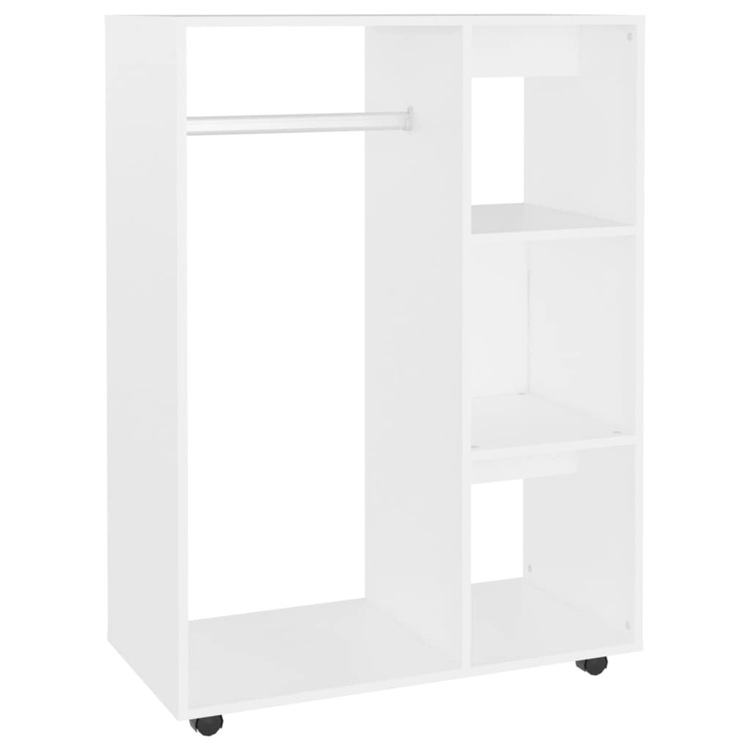vidaXL Kleiderschrank Weiß 80x40x110 cm Holzwerkstoff vidaXL Kleiderschrank Weiß 80x40x110 cm Holzwerkstoff von VIDAXL