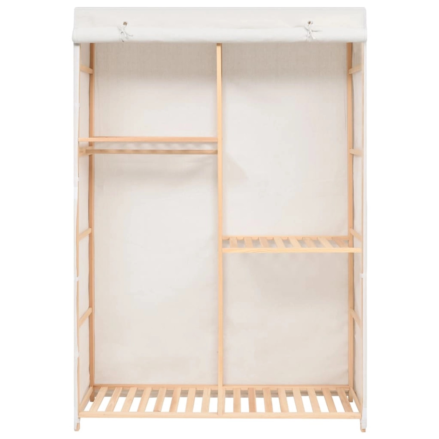 vidaXL Kleiderschrank mit 3 Ebenen 110 x 40 x 170 cm vidaXL Kleiderschrank mit 3 Ebenen 110 x 40 x 170 cm von VIDAXL