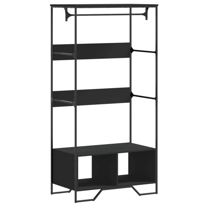 vidaXL Kleiderständer Schwarz 90x50x180 cm Holzwerkstoff 848669 vidaXL Kleiderständer Schwarz 90x50x180 cm Holzwerkstoff 848669 von VIDAXL