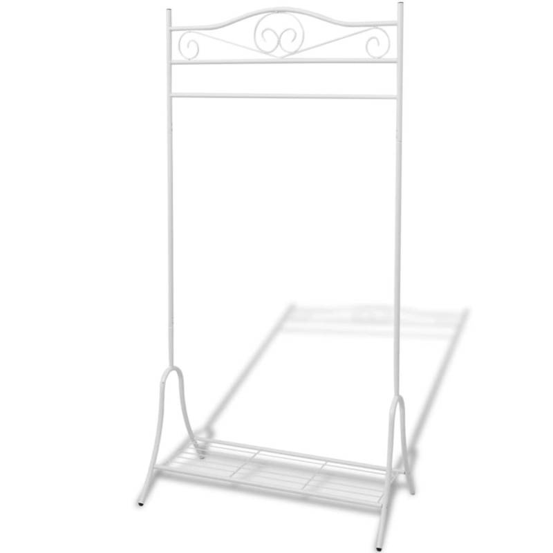 vidaXL Kleiderständer Stahl Weiß 242999 vidaXL Kleiderständer Stahl Weiß 242999 von VIDAXL
