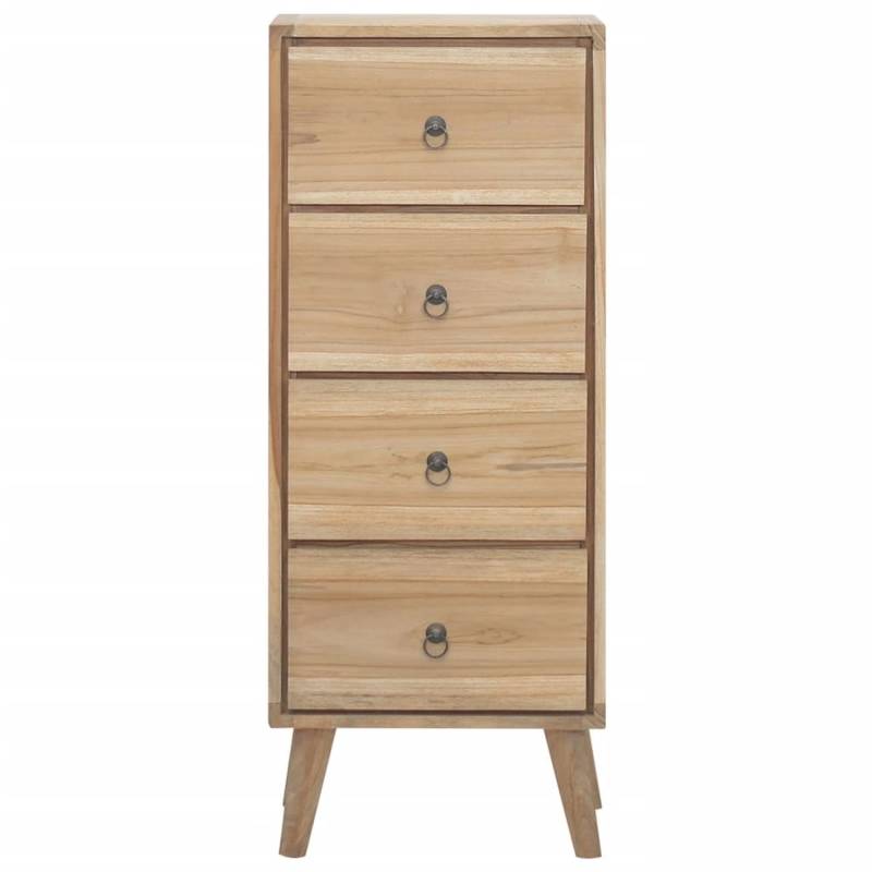 vidaXL Kommode 40x30x100 cm Massivholz Teak Modell 1 von VIDAXL