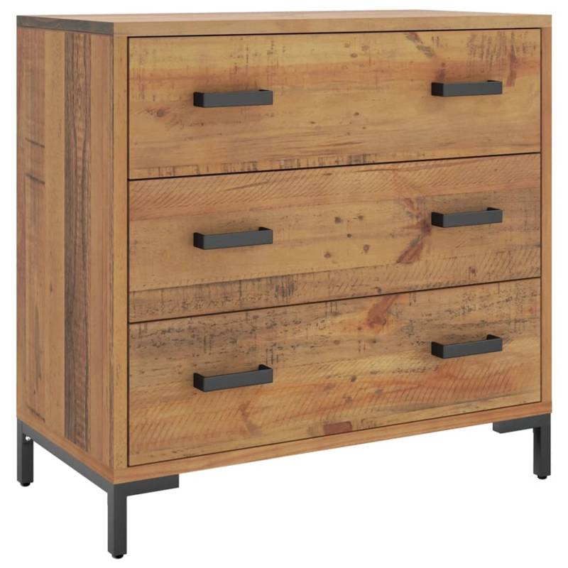 vidaXL Kommode 75x35x70 cm Massivholz Kiefer Recycelt von VIDAXL