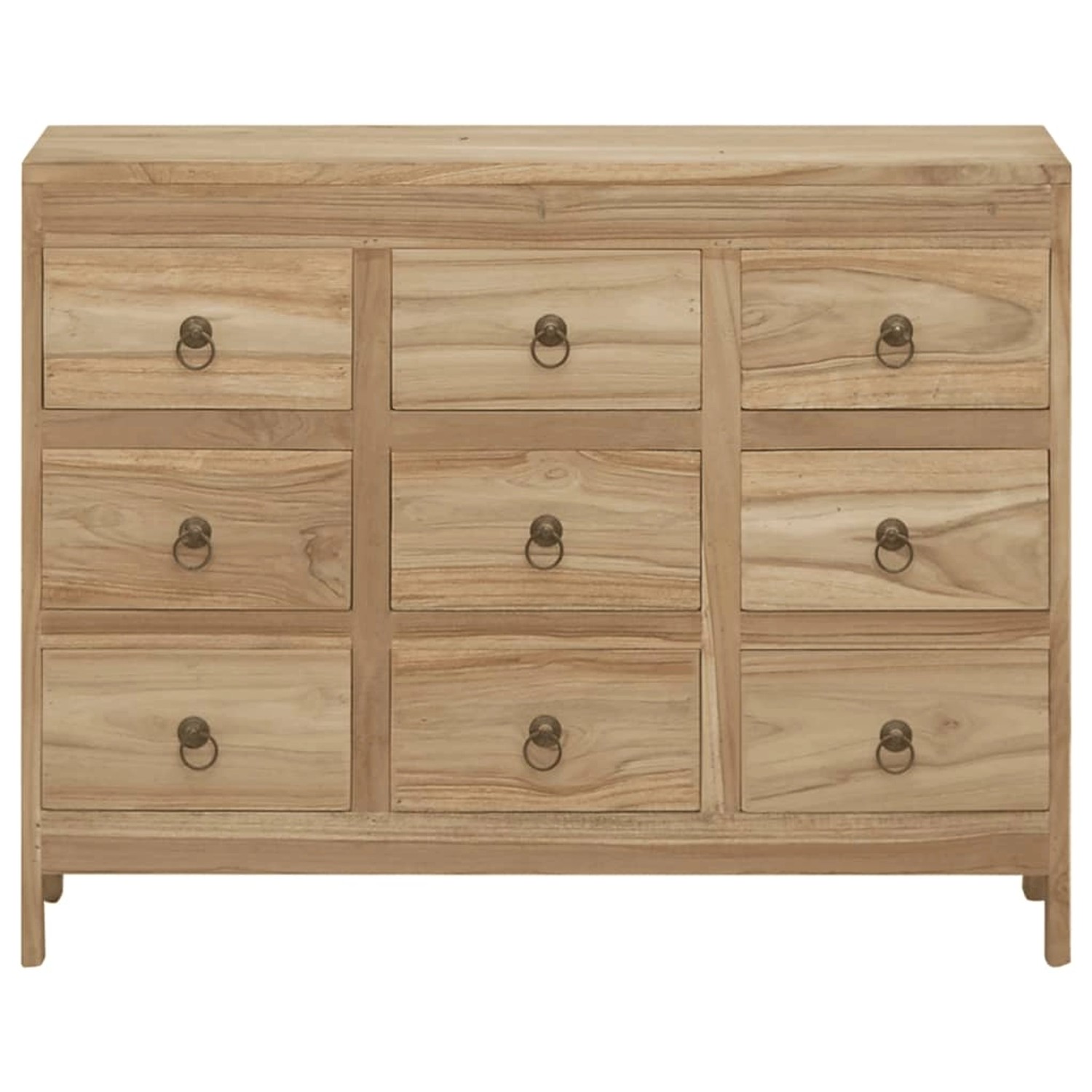 vidaXL Kommode 80x30x55 cm Massivholz Teak vidaXL Kommode 80x30x55 cm Massivholz Teak von VIDAXL