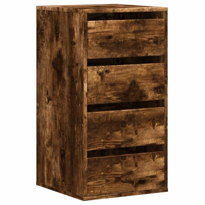 vidaXL Kommode Räuchereiche 40x41x76 cm Holzwerkstoff von VIDAXL