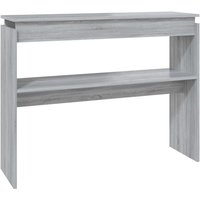 Konsolentisch,Flurtisch Grau Sonoma 102x30x80 cm Holzwerkstoff vidaXL von BONNEVIE