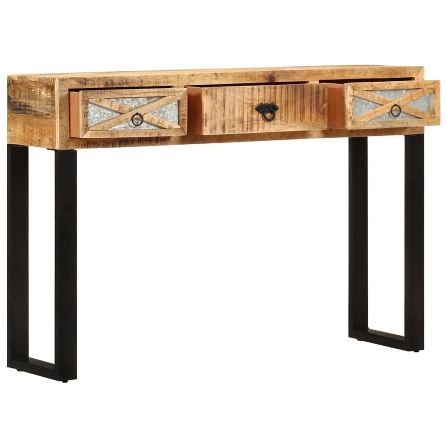 vidaXL Konsolentisch 110 x 30 x 76 cm Mangoholz Massiv vidaXL Konsolentisch 110 x 30 x 76 cm Mangoholz Massiv von VIDAXL
