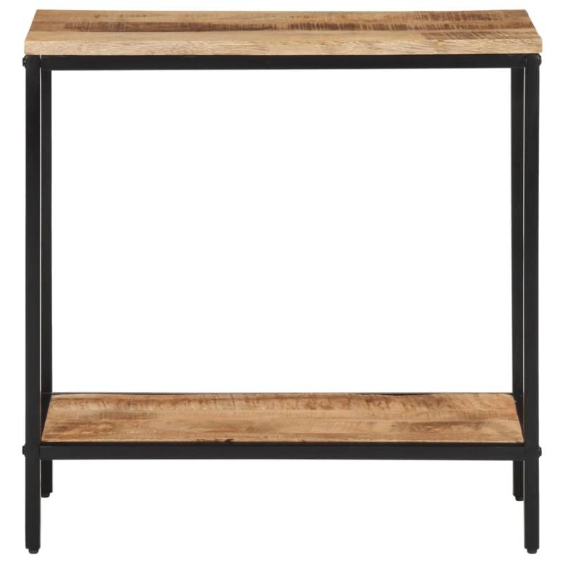 vidaXL Konsolentisch 70x35x70 cm Raues Massivholz Mango Modell 3 von VIDAXL