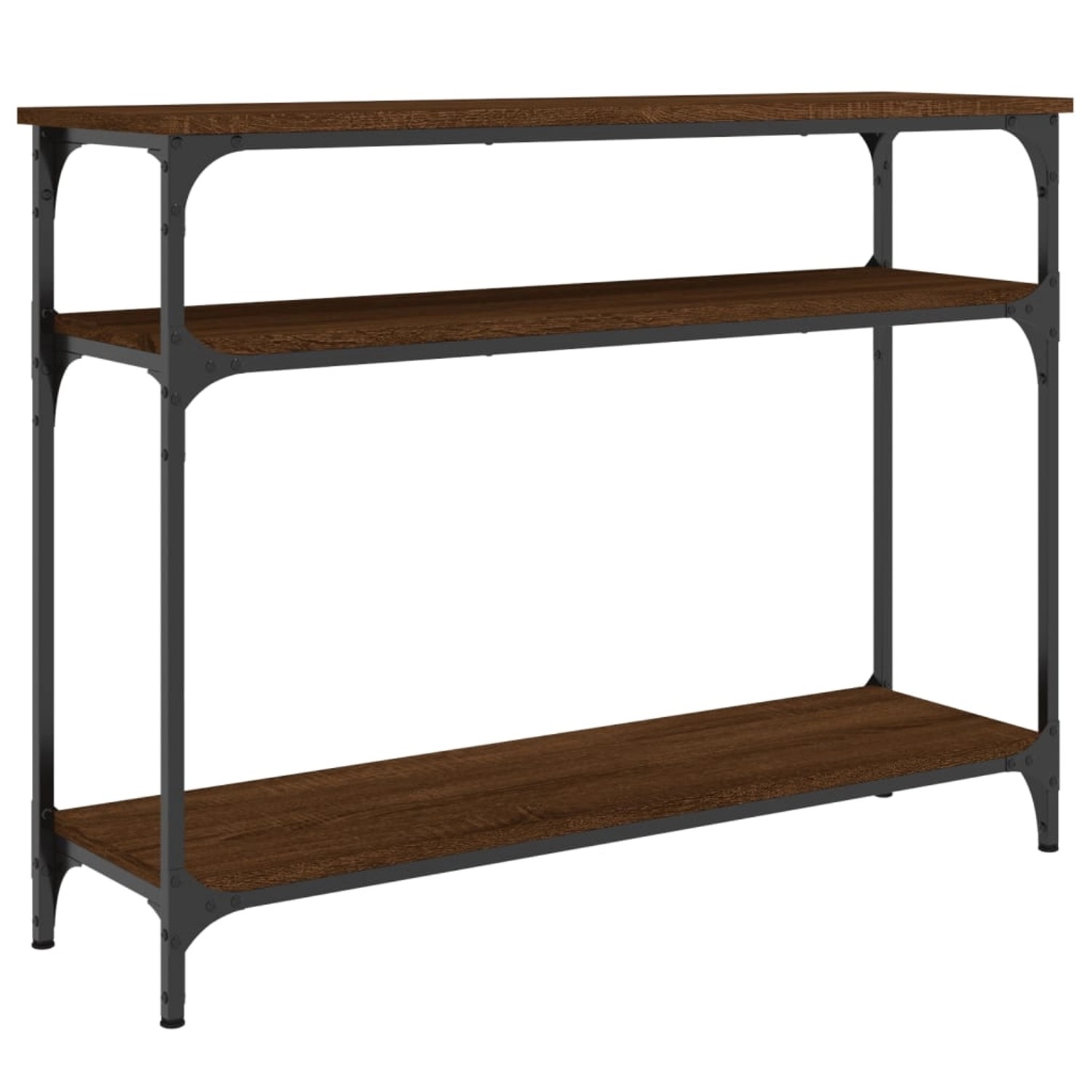 vidaXL Konsolentisch Braun Eichen-Optik 100x29x75 cm Holzwerkstoff Modell 1 vidaXL Konsolentisch Braun Eichen-Optik 100x29x75 cm Holzwerkstoff Modell 1 von VIDAXL