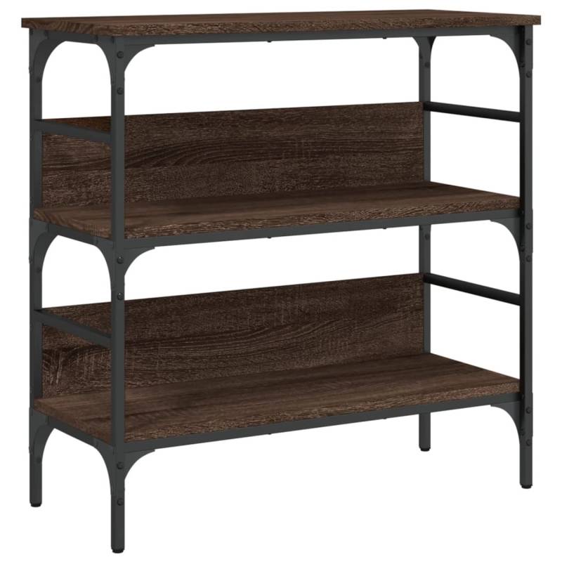 vidaXL Konsolentisch Braun Eichen-Optik 75x32x75 cm Holzwerkstoff Modell 1 von VIDAXL