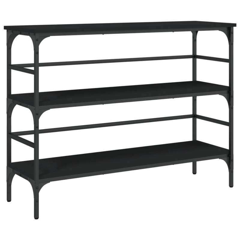 vidaXL Konsolentisch Schwarz 100x32x75 cm Holzwerkstoff Modell 2 von VIDAXL