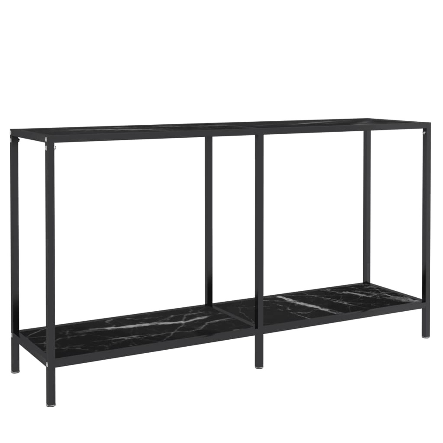 vidaXL Konsolentisch Schwarz 140x35x75,5 cm Hartglas Modell 1 vidaXL Konsolentisch Schwarz 140x35x75,5 cm Hartglas Modell 1 von VIDAXL