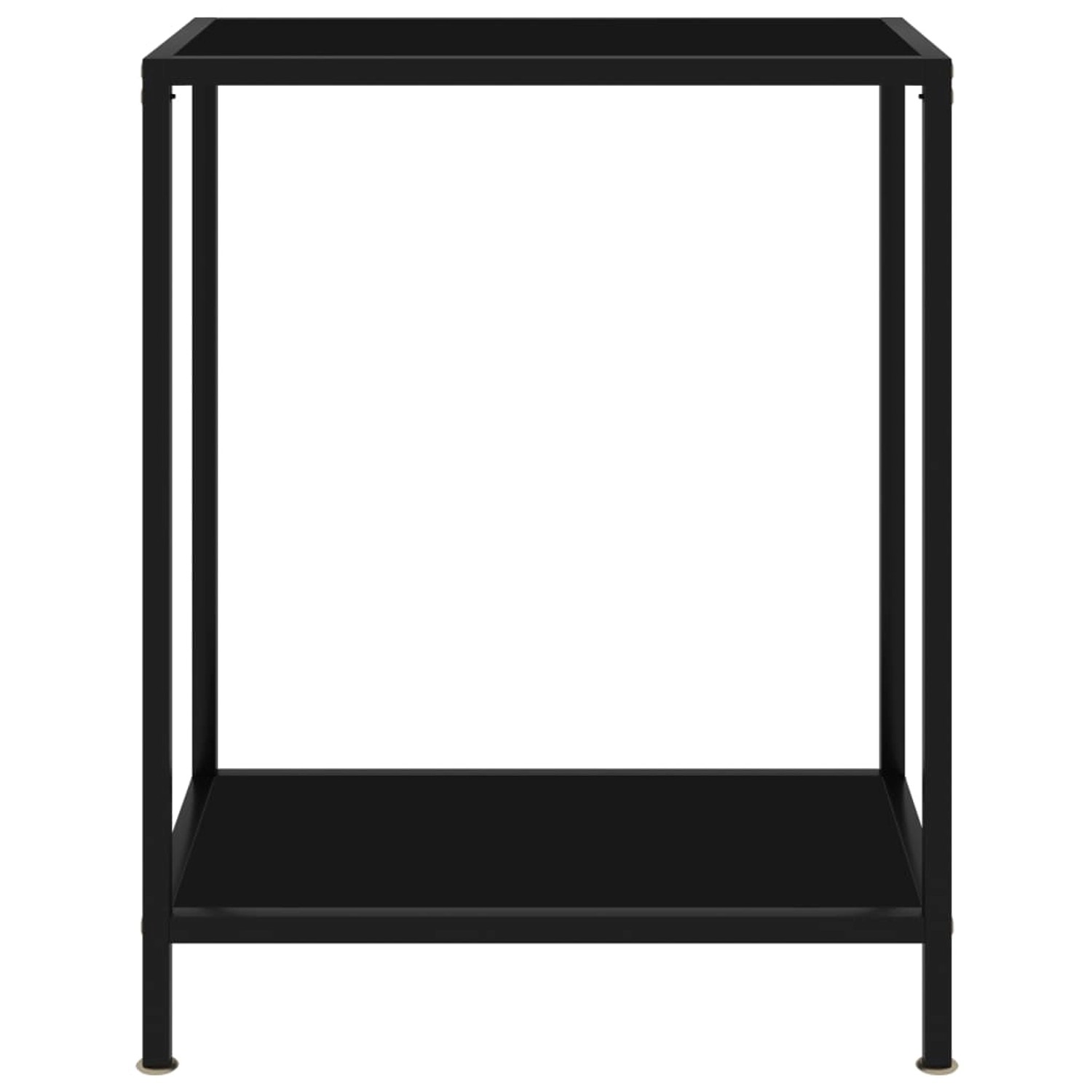 vidaXL Konsolentisch Schwarz 60x35x75 cm Hartglas Modell 1 vidaXL Konsolentisch Schwarz 60x35x75 cm Hartglas Modell 1 von VIDAXL
