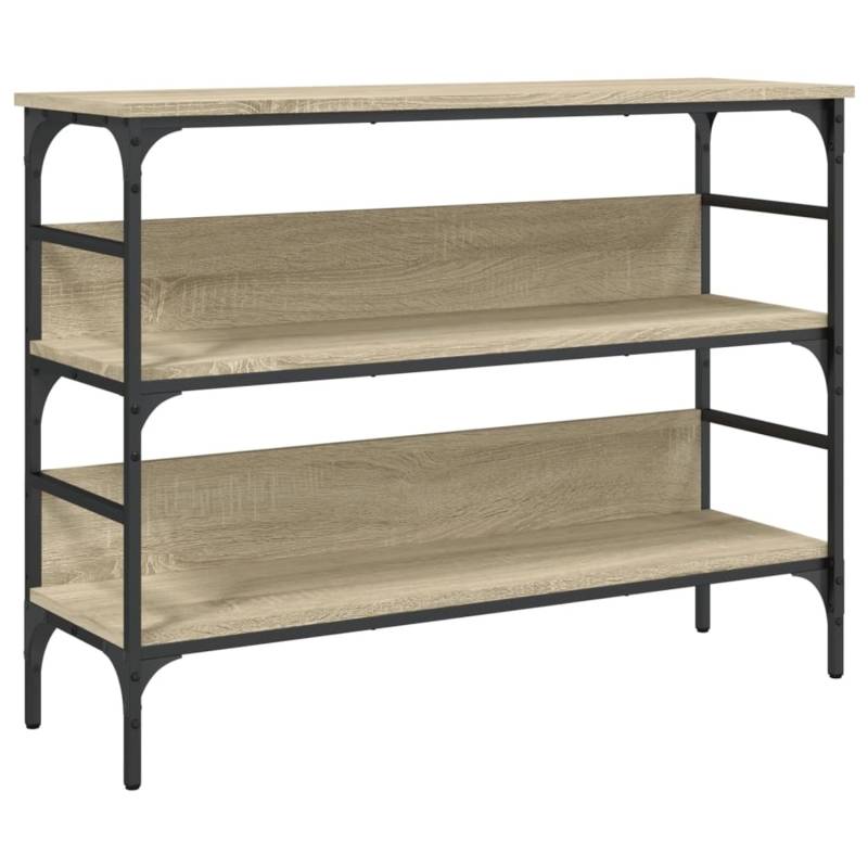 vidaXL Konsolentisch Sonoma-Eiche 100x32x75 cm Holzwerkstoff Modell 2 von VIDAXL