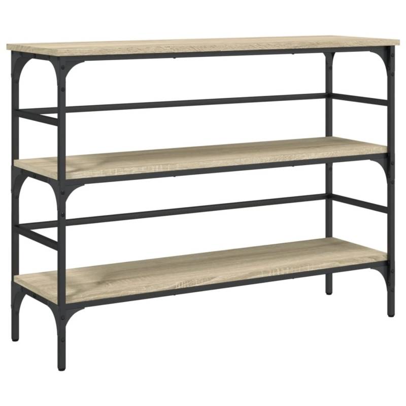 vidaXL Konsolentisch Sonoma-Eiche 100x32x75 cm Holzwerkstoff Modell 3 von VIDAXL