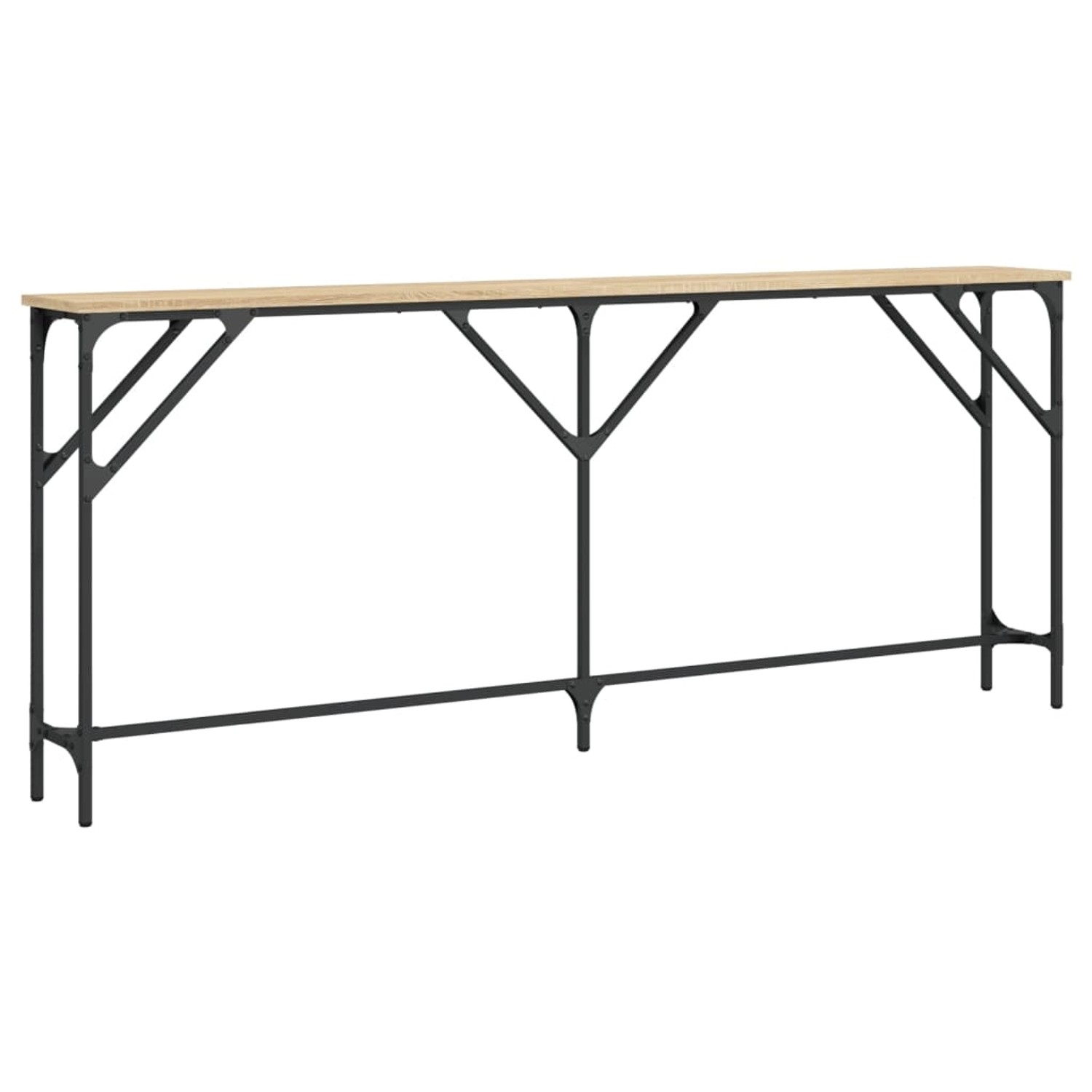 vidaXL Konsolentisch Sonoma-Eiche 180x23x75 cm Holzwerkstoff vidaXL Konsolentisch Sonoma-Eiche 180x23x75 cm Holzwerkstoff von VIDAXL