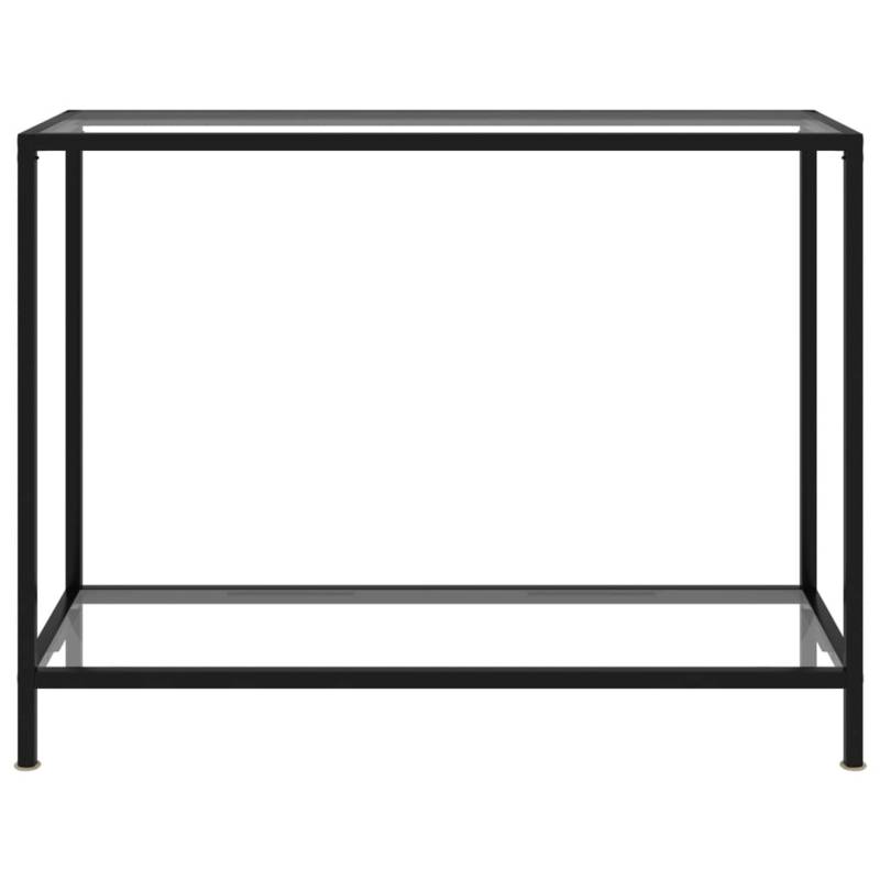 vidaXL Konsolentisch Transparent 100x35x75 cm Hartglas Modell 1 von VIDAXL