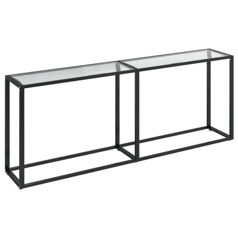 vidaXL Konsolentisch Transparent 200x35x75,5 cm Hartglas Modell 1 von VIDAXL