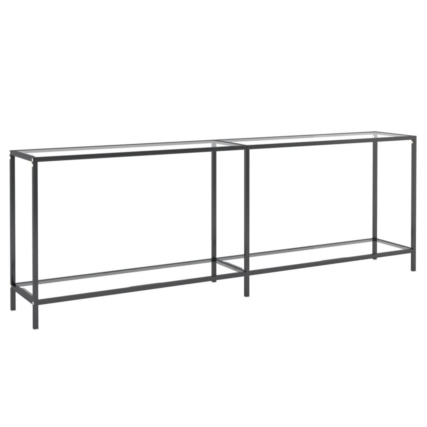 vidaXL Konsolentisch Transparent 220x35x75,5 cm Hartglas Modell 1 vidaXL Konsolentisch Transparent 220x35x75,5 cm Hartglas Modell 1 von VIDAXL