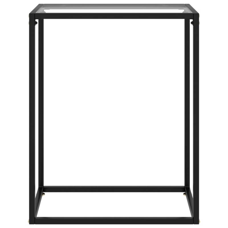 vidaXL Konsolentisch Transparent 60x35x75 cm Hartglas Modell 1 von VIDAXL