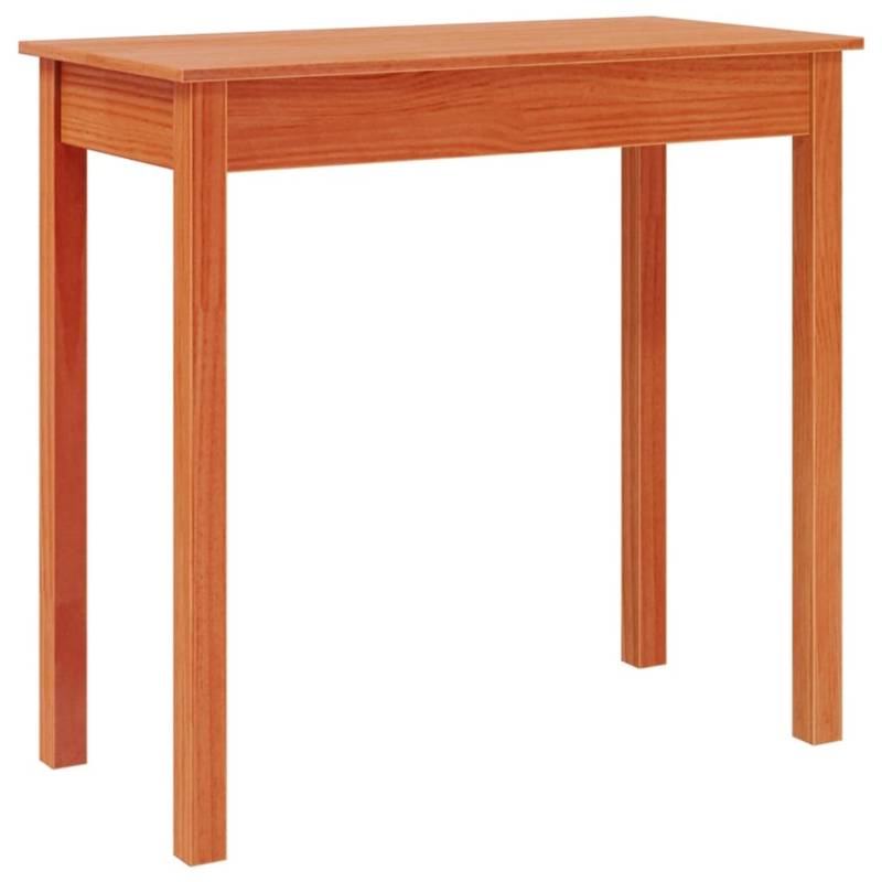 vidaXL Konsolentisch Wachsbraun 80x40x75 cm Massivholz Kiefer von VIDAXL
