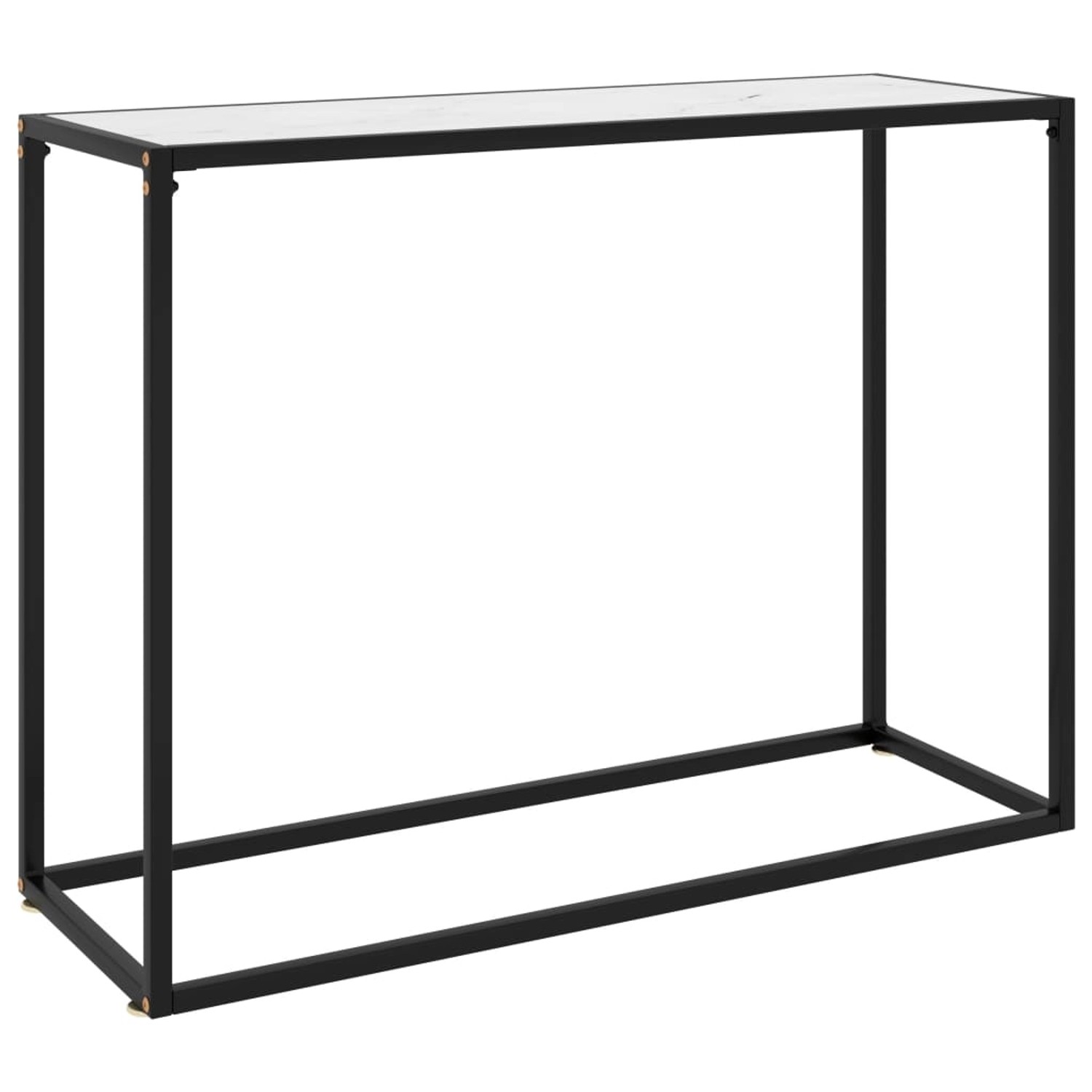 vidaXL Konsolentisch Weiß 100x35x75 cm Hartglas 322813 vidaXL Konsolentisch Weiß 100x35x75 cm Hartglas 322813 von VIDAXL