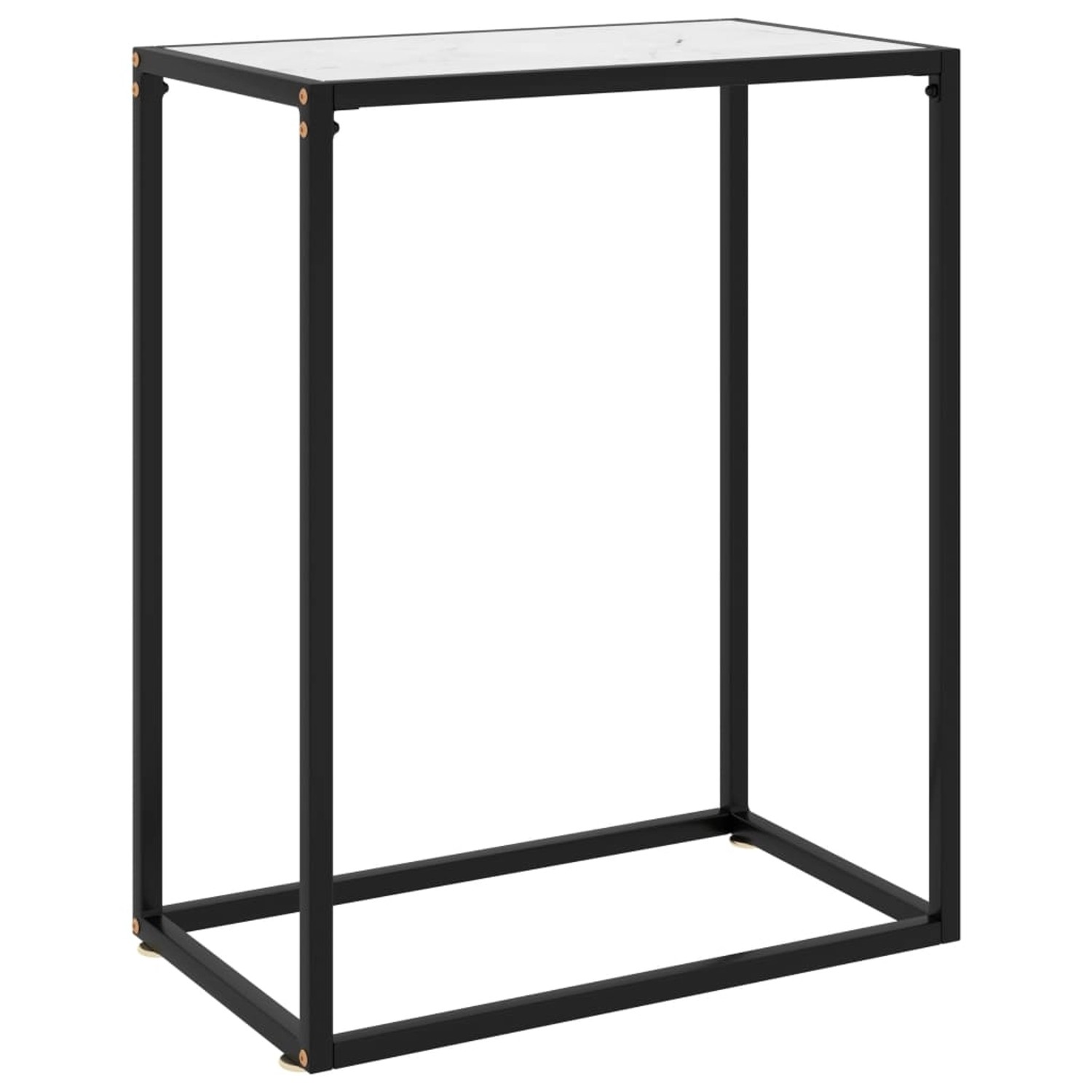 vidaXL Konsolentisch Weiß 60x35x75 cm Hartglas 322805 vidaXL Konsolentisch Weiß 60x35x75 cm Hartglas 322805 von VIDAXL