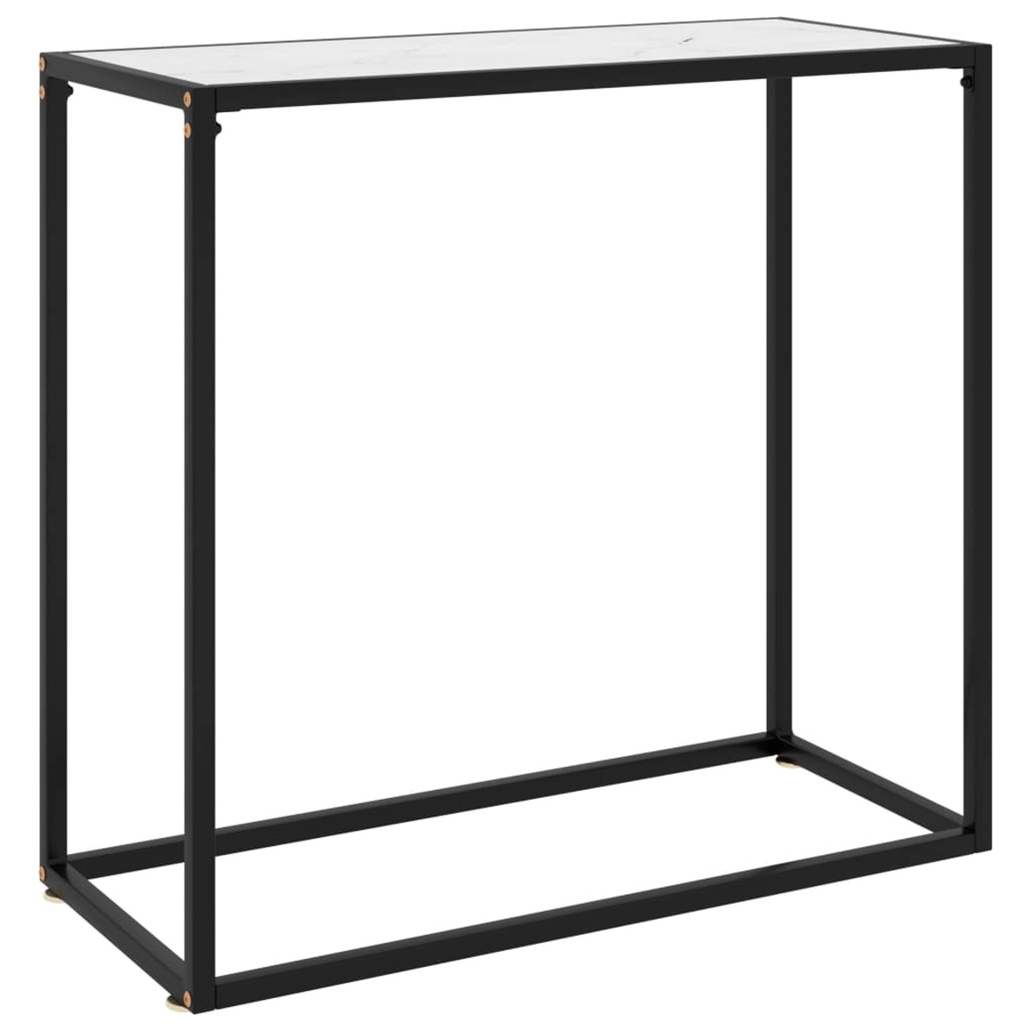 vidaXL Konsolentisch Weiß 80x35x75 cm Hartglas 322809 vidaXL Konsolentisch Weiß 80x35x75 cm Hartglas 322809 von VIDAXL