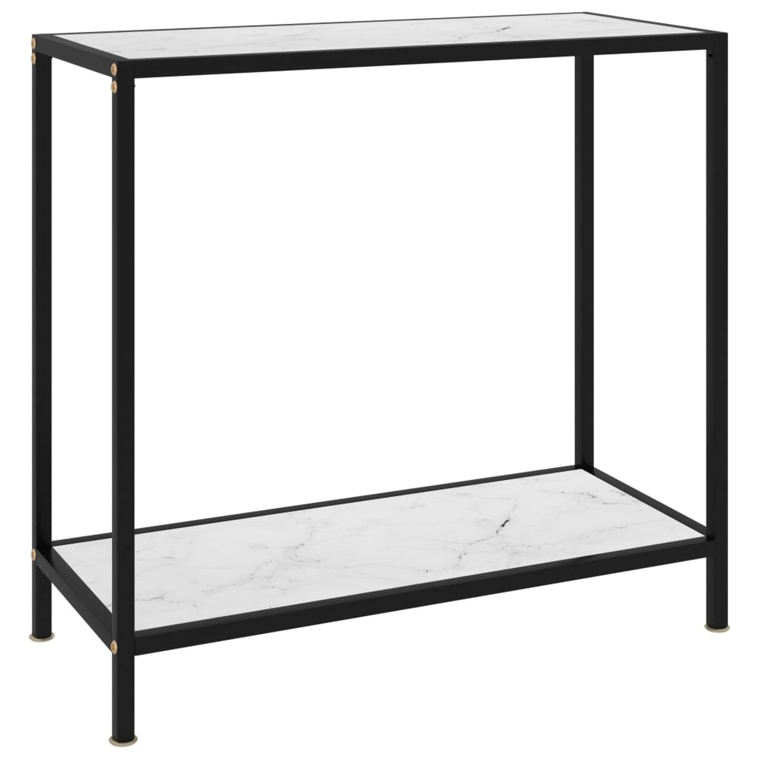 vidaXL Konsolentisch Weiß 80x35x75 cm Hartglas 322833 vidaXL Konsolentisch Weiß 80x35x75 cm Hartglas 322833 von VIDAXL