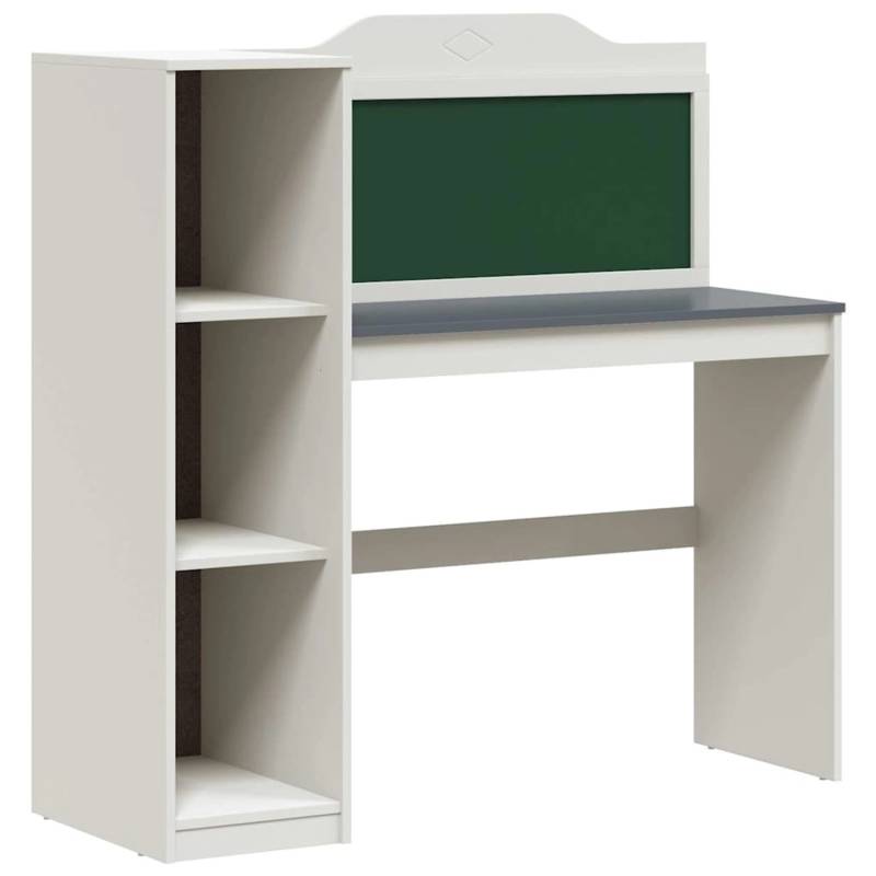 vidaXL Kreidetafel Schreibtisch Weiß und Grau 120 x 45 x 118,5 cm 42003033 vidaXL Kreidetafel Schreibtisch Weiß und Grau 120 x 45 x 118,5 cm 42003033 von VIDAXL