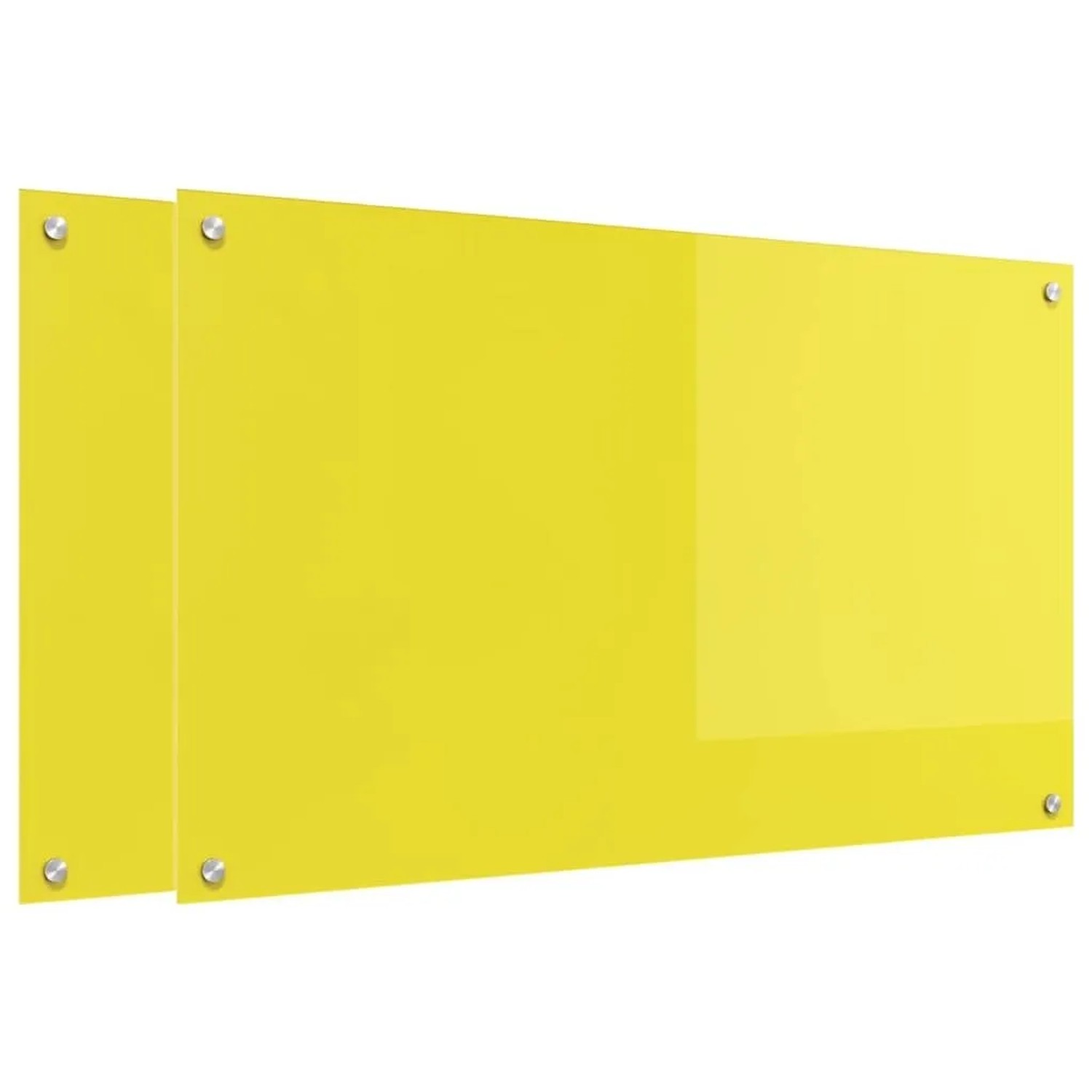 vidaXL Küchenrückwand 2 pcs Gelb 100 x 60 cm Gehärtetes Glas 3415481 vidaXL Küchenrückwand 2 pcs Gelb 100 x 60 cm Gehärtetes Glas 3415481 von VIDAXL