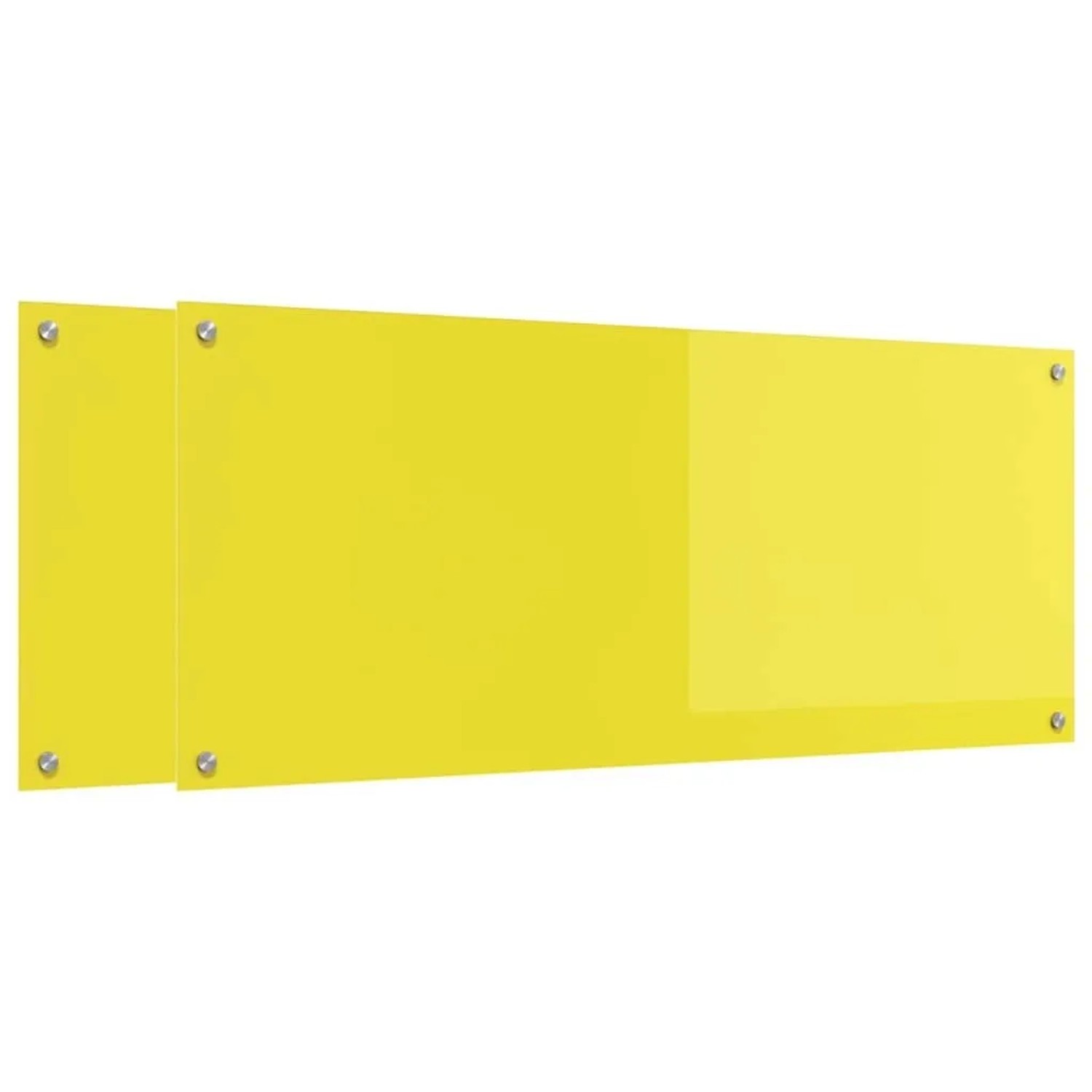 vidaXL Küchenrückwand 2 pcs Gelb 120 x 50 cm Gehärtetes Glas 3415516 vidaXL Küchenrückwand 2 pcs Gelb 120 x 50 cm Gehärtetes Glas 3415516 von VIDAXL