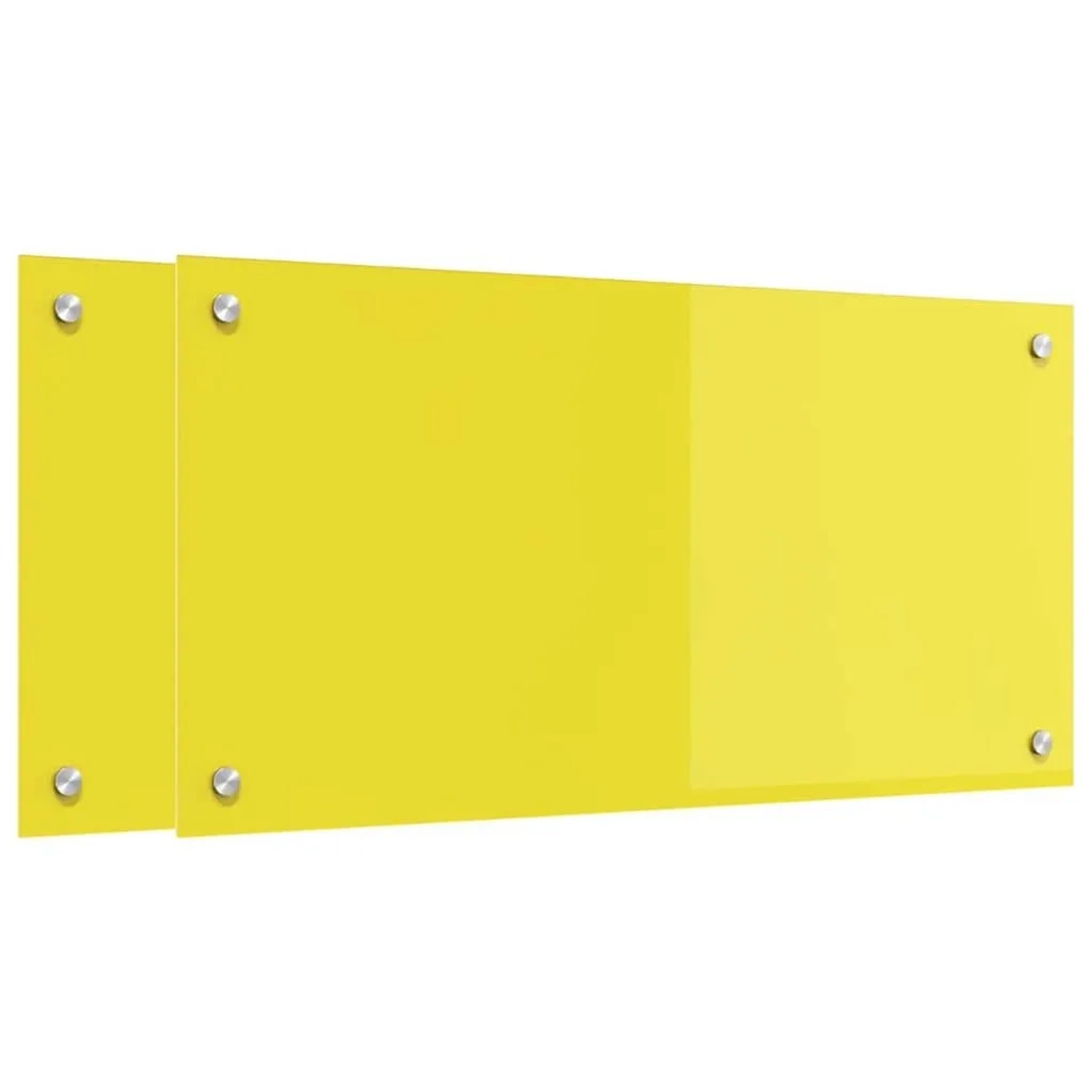 vidaXL Küchenrückwand 2 pcs Gelb 80 x 40 cm Gehärtetes Glas 3415473 vidaXL Küchenrückwand 2 pcs Gelb 80 x 40 cm Gehärtetes Glas 3415473 von VIDAXL