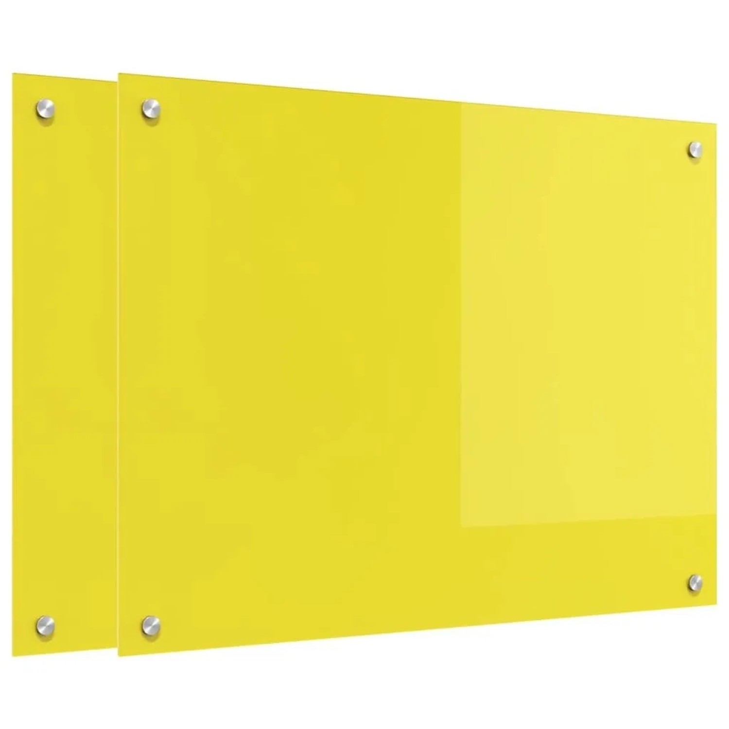 vidaXL Küchenrückwand 2 pcs Gelb 80 x 60 cm Gehärtetes Glas 3415475 vidaXL Küchenrückwand 2 pcs Gelb 80 x 60 cm Gehärtetes Glas 3415475 von VIDAXL