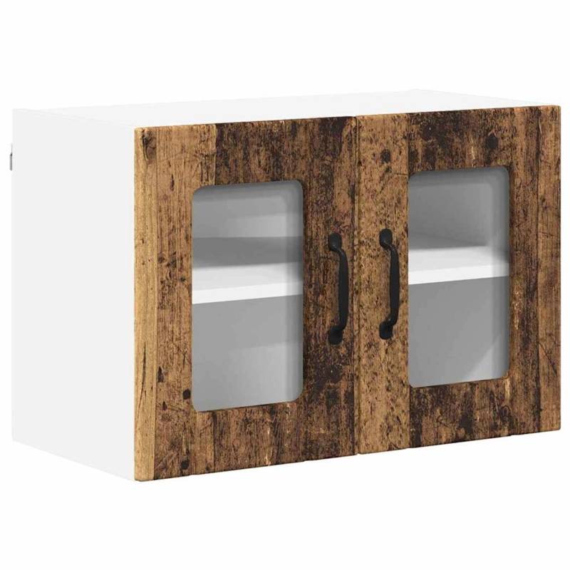 vidaXL Küchenschrank mit Regal Altholz 60 x 31 x 40 cm Holzwerkstoff 884981 vidaXL Küchenschrank mit Regal Altholz 60 x 31 x 40 cm Holzwerkstoff 884981 von VIDAXL