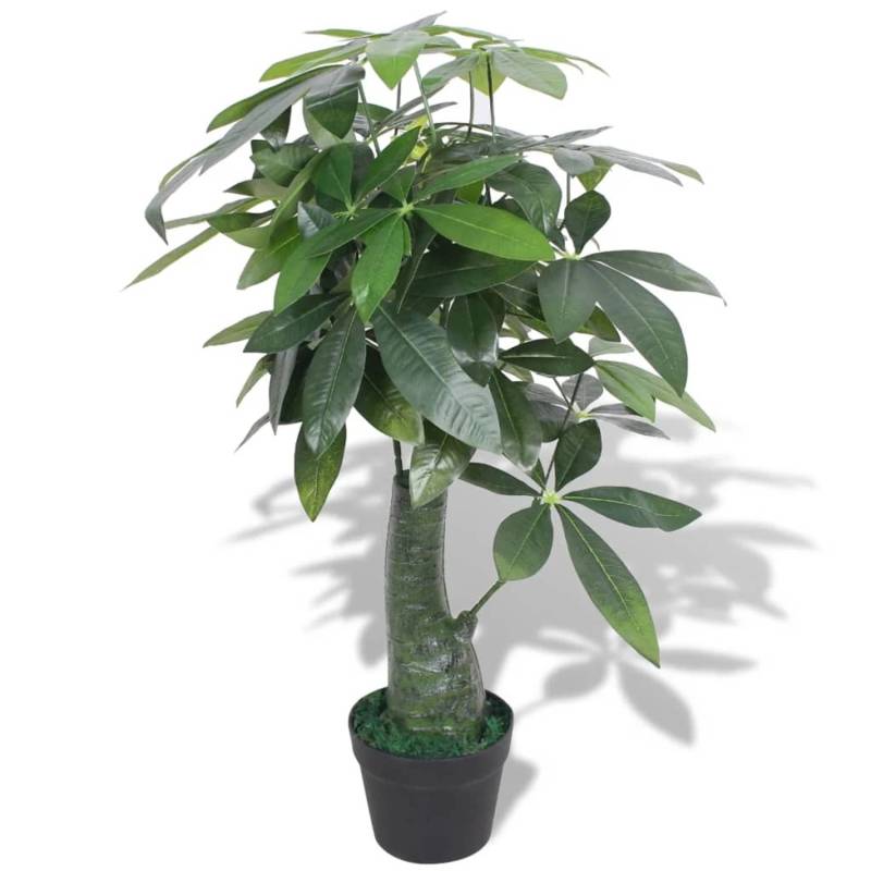 vidaXL Künstliche Glückskastanie mit Topf 85 cm Grün von VIDAXL