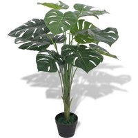 Künstliche Monstera Fensterblatt mit Topf 70 cm Grün Vidaxl von VIDAXL