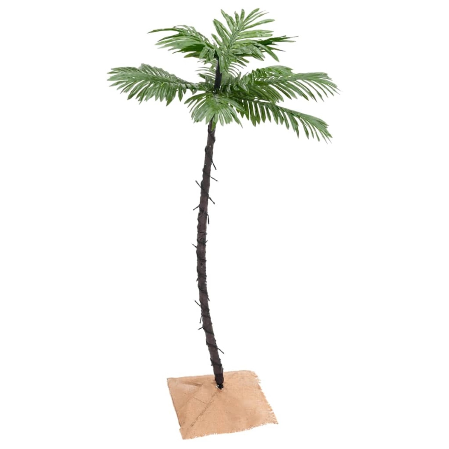 vidaXL Künstliche Palme LED Warmweiß 72 LEDs 120 cm vidaXL Künstliche Palme LED Warmweiß 72 LEDs 120 cm von VIDAXL