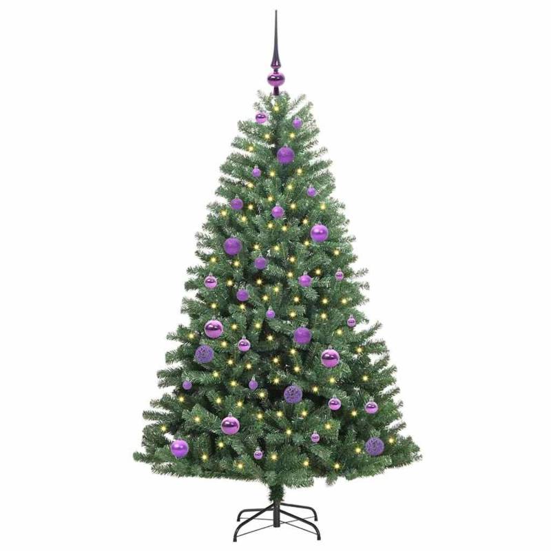 vidaXL Künstlicher Klappbarer Weihnachtsbaum mit 150 LEDs Grün 150 cm 3395484 vidaXL Künstlicher Klappbarer Weihnachtsbaum mit 150 LEDs Grün 150 cm 3395484 von VIDAXL