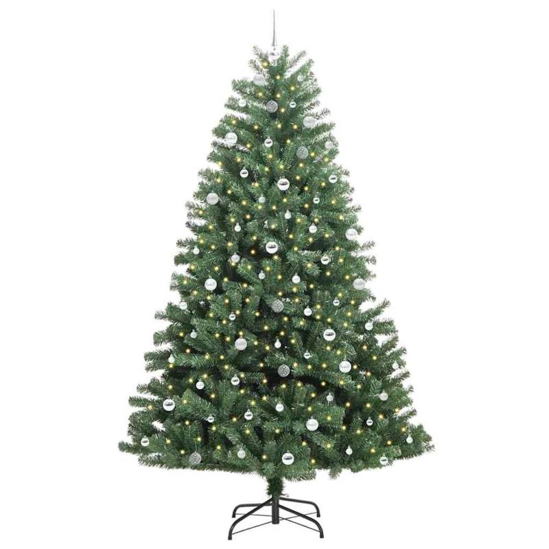 vidaXL Künstlicher Klappbarer Weihnachtsbaum mit 300 LEDs Grün 240 cm 3395510 vidaXL Künstlicher Klappbarer Weihnachtsbaum mit 300 LEDs Grün 240 cm 3395510 von VIDAXL