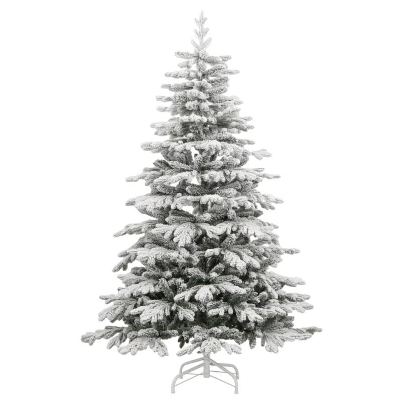 vidaXL Künstlicher Weihnachtsbaum Klappbar Beschneit 180 cm Modell 5 von VIDAXL