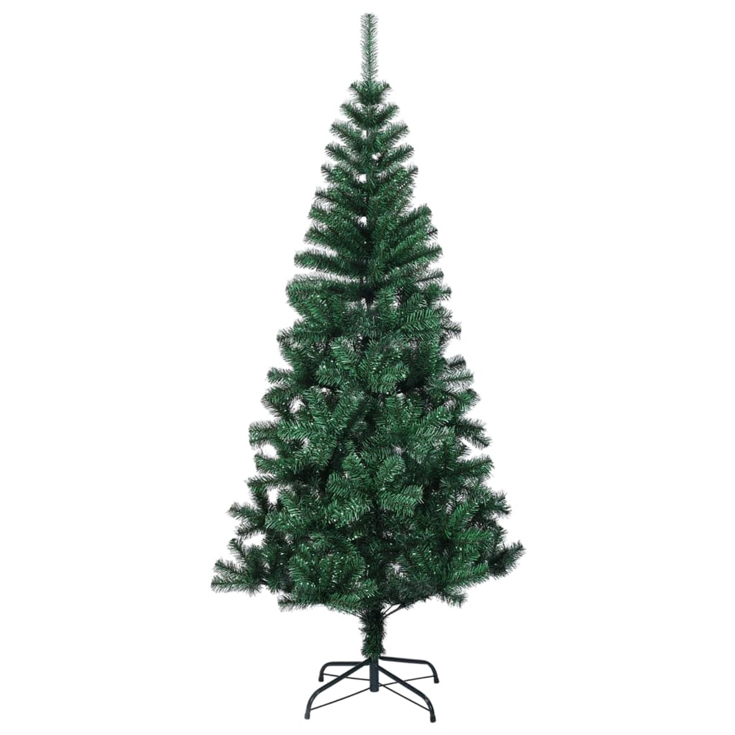 vidaXL Künstlicher Weihnachtsbaum Schillernde Spitzen Grün 180 cm PVC vidaXL Künstlicher Weihnachtsbaum Schillernde Spitzen Grün 180 cm PVC von VIDAXL