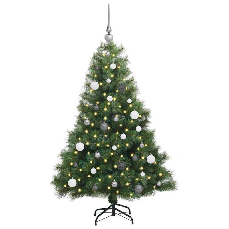 vidaXL Künstlicher Weihnachtsbaum mit 150 LEDs Grün 150 cm PE und PVC 3397769 von VIDAXL