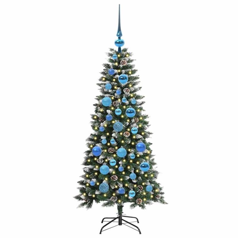 vidaXL Künstlicher Weihnachtsbaum mit 150 LEDs Grün 50 x 50 x 120 cm 3395803 von VIDAXL