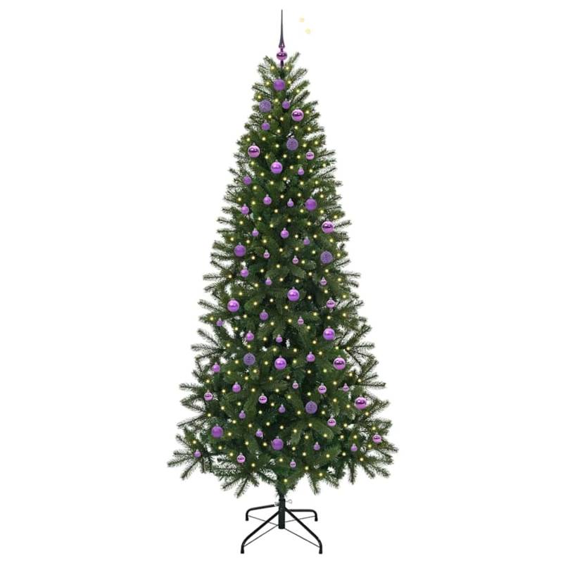 vidaXL Künstlicher Weihnachtsbaum mit 300 LEDs Grün 240 cm PE und PVC 3397386 vidaXL Künstlicher Weihnachtsbaum mit 300 LEDs Grün 240 cm PE und PVC 3397386 von VIDAXL