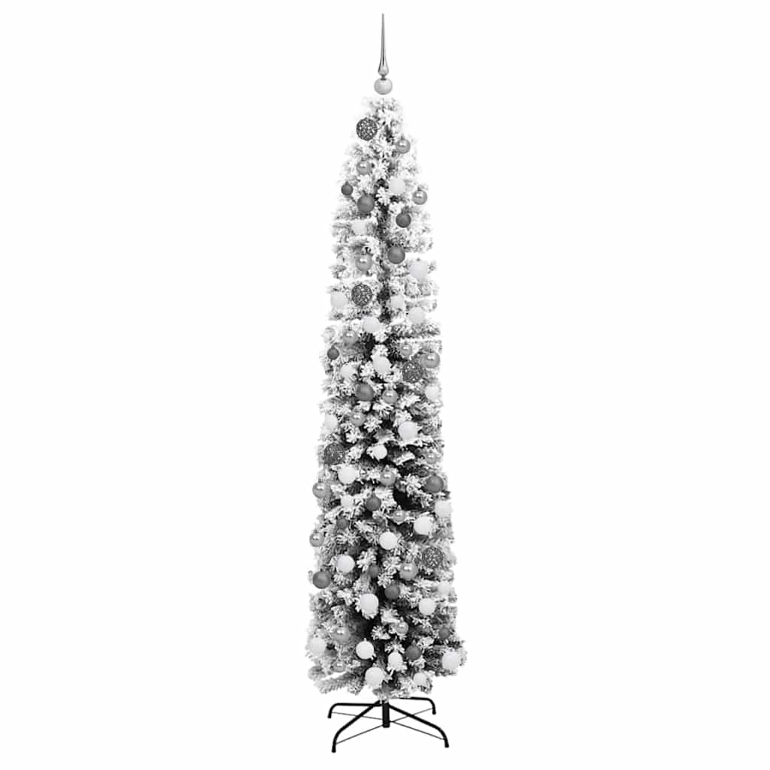vidaXL Künstlicher Weihnachtsbaum mit 300 LEDs mit Ständer Grün 180 cm 3395017 von VIDAXL