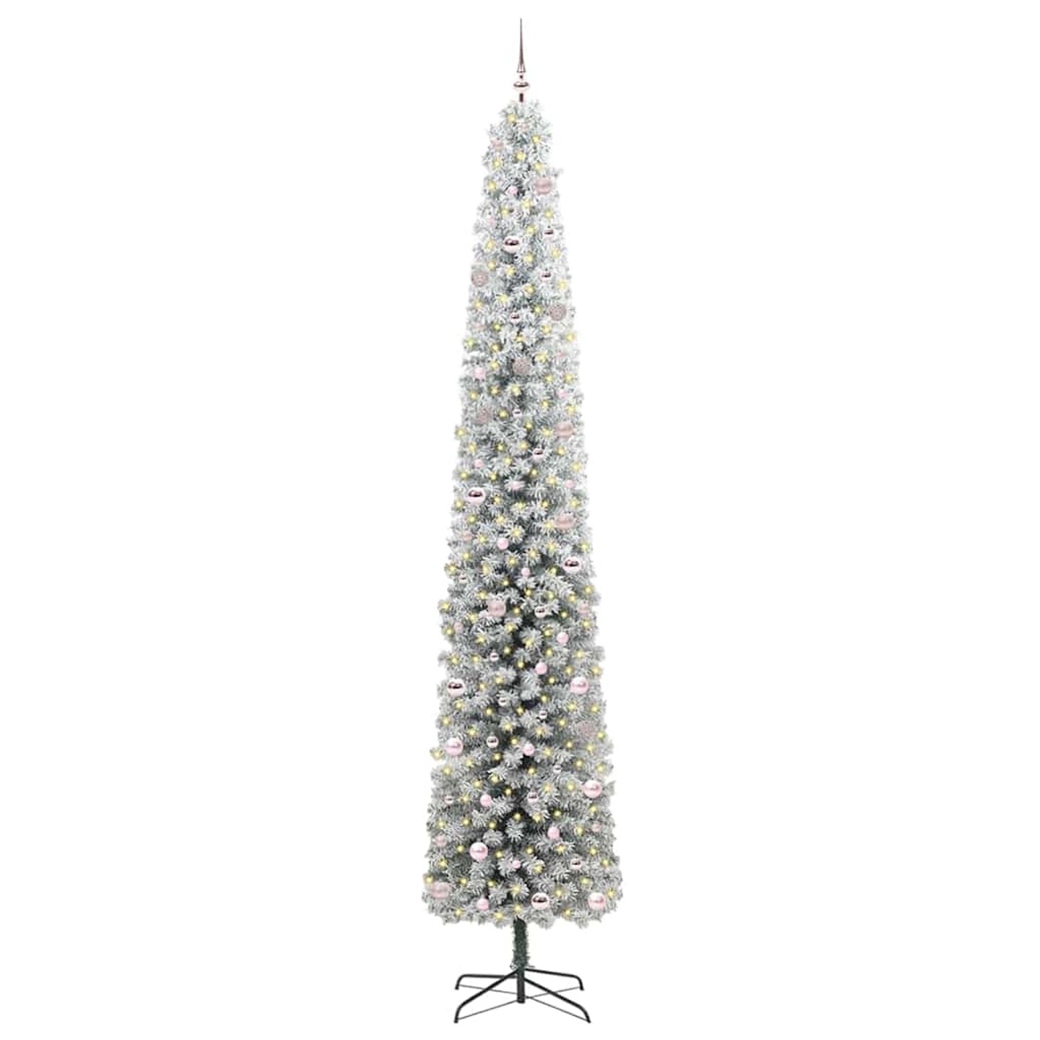 vidaXL Künstlicher Weihnachtsbaum mit 300 LEDs mit Ständer Grün 300 cm 3395064 von VIDAXL