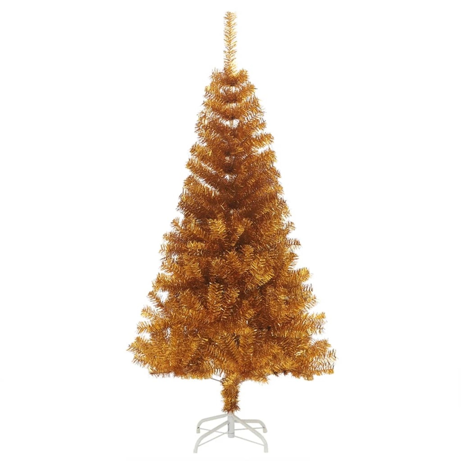 vidaXL Künstlicher Weihnachtsbaum mit Ständer Golden 150 cm PET vidaXL Künstlicher Weihnachtsbaum mit Ständer Golden 150 cm PET von VIDAXL